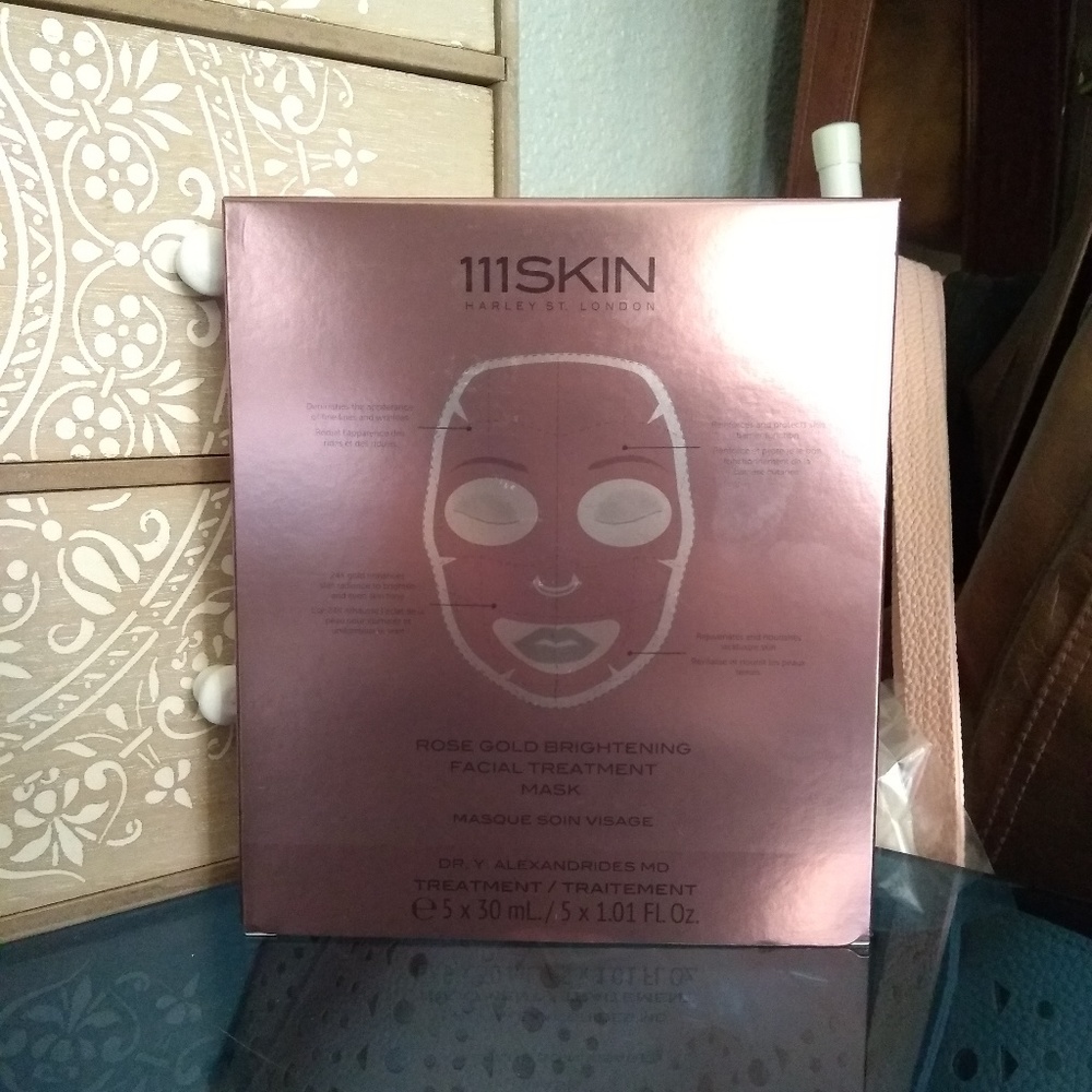 111SKIN Rose Gold Brightening Masks (5)